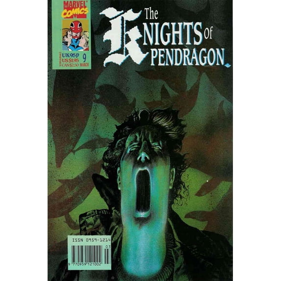 Knights of Pendragon, The (1st Series) #9 VF ; Marvel UK Comic Book