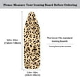 thumbnail image 5 of HELLHERO Leopard Ironing Board Cover,Stylish Ironing Board Cover Cloth for Women Heavy Duty Ironing Board Replacement Washable,Easy Install, 5 of 5