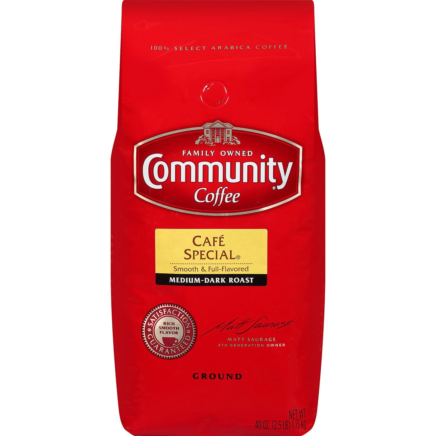 Community Coffee Ground Cafe Special (40 oz.)