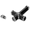 Black, variant on Cross For Ashes Cremation Urn Stainless Steel Necklace