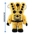 thumbnail image 2 of Soft Toilet Man Doll Cute and Funny Bathroom Toy, 2 of 6