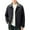 Black, variant on CharmCyan Men's Classic Workwear Jacket with Durable Fabric and Comfortable Fit for Outdoor and Everyday Casual Use Black L