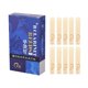 thumbnail image 1 of Lengüetas clásicas para clarinete Bb, 10 unidades en caja de colores, dureza 2.0, ideal para principiantes y músicos habituales, con protector de plástico para cada lengüeta., 1 of 6