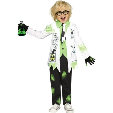Mad Scientist Toddler Halloween Costume