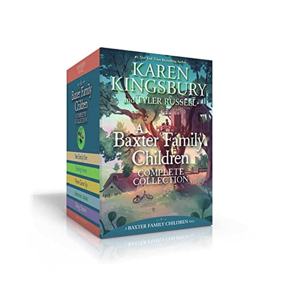 Pre-Owned A Baxter Family Children Complete Collection (Boxed Set): Best Family Ever; Finding Home; Never Grow Up; Adventure Awaits; Being Baxters (A Baxter Family Children Story)