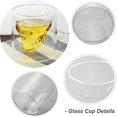 thumbnail image 4 of Personalised Engraved Crystal Skull Design Whisky Glass Cup 7*7cm, 4 of 6