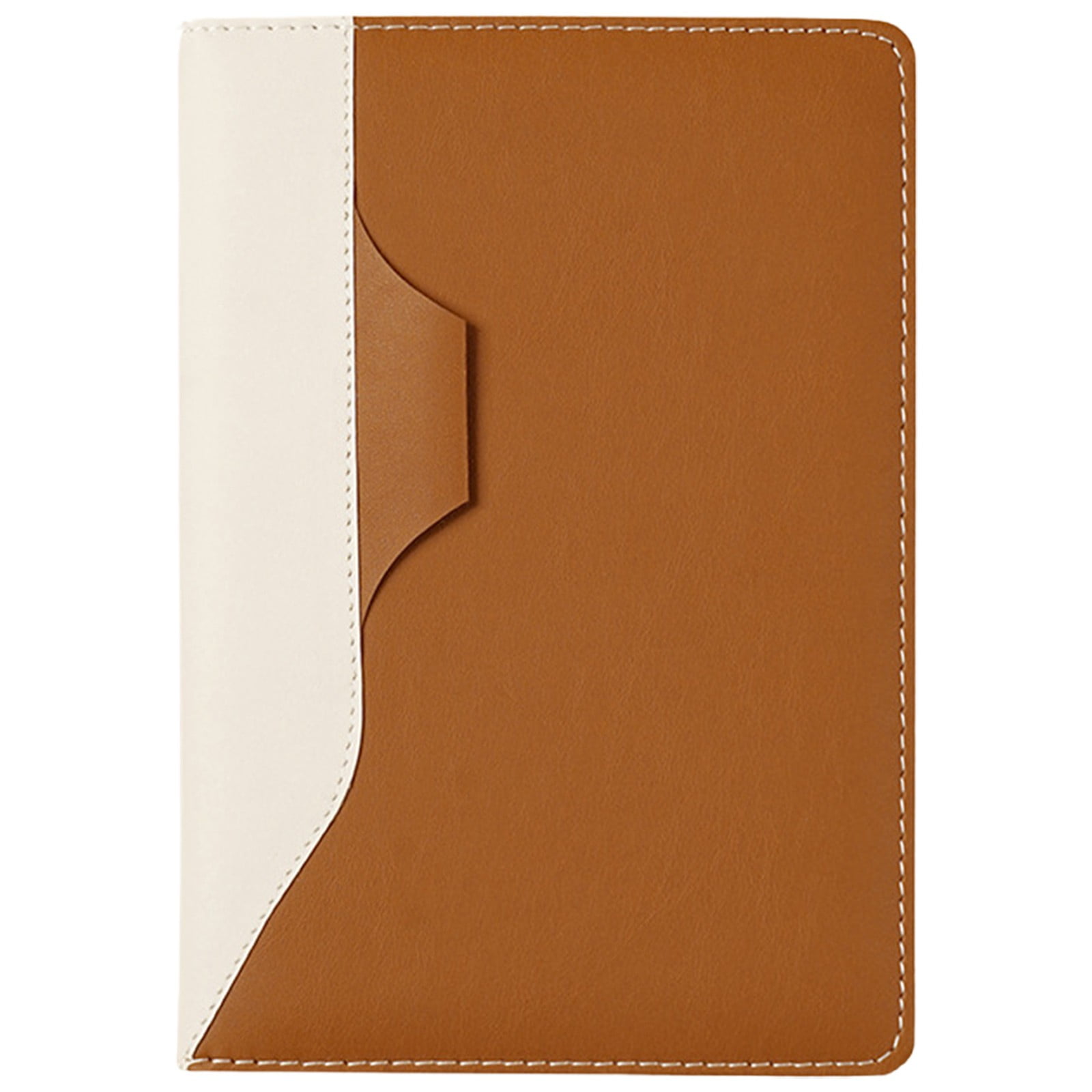 UYUH Two Tone Leather Diary Journal – Handmade Leather Notebook for Writing Notes & Daily Planning 21.2×15cm 200 Pages Available in 5 Colors