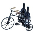 thumbnail image 1 of Benzara Black Metal Wine Holder, 1 of 2