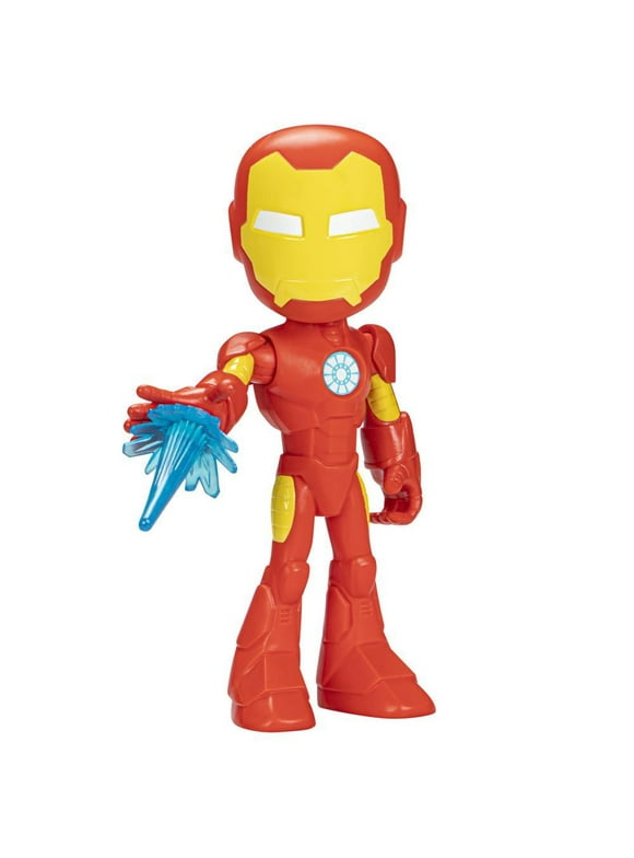 Marvel: Spidey and His Amazing Friends Iron Man Preschool Kids Toy Action Figure for Boys and Girls Ages 3 4 5 6 7 and Up (9)