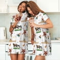 thumbnail image 4 of Naloa Cute Farm Print Women Nightgowns,Womens Loungewear,Short Sleeve Sleepwear,Comfy Ladies Nightdress, 4 of 6