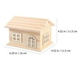 thumbnail image 4 of IFANLANDOR Outdoor Storage Box Beige Wood 1Pack Organization Holder for Home Decor, 4 of 5