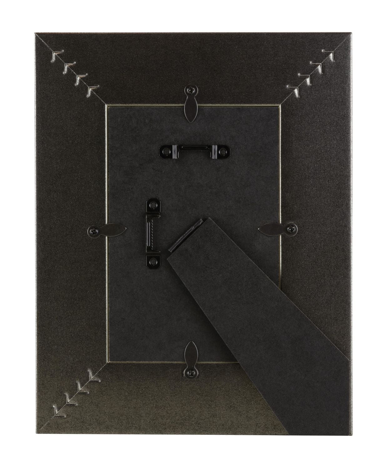 kieragrace Railtown Benton Frame – 4-Inch by 6-Inch, Iron Grey, Black Walnut Wood