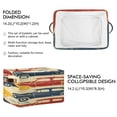 thumbnail image 3 of Retro Vehicles Square Storage Bins with Handles Collapsible Containing Box 2 Packs, 3 of 9