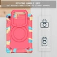 thumbnail image 4 of elitegadget Case for Samsung Galaxy Tab A9+ Plus 11 Inch (SM-X210/X215/X216) 2023 Released - Heavy Duty Impact Resistant Case Cover with Rotating Ring Stand + 1 Stylus (Candy/Pink), 4 of 5
