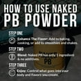 thumbnail image 6 of 2 LB Powdered Peanut Butter from US Farms – Bulk, Only 1 Ingredient - Roasted Peanuts, Vegan, No Additives, Preservative Free, No Salt, No Sugar - 76 Servings - NAKED PB, 6 of 8
