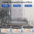 thumbnail image 6 of Linnome Moisture Absorber Box Dehumidifier For Closet Bedroom Bathroom Basement RV Refillable Desiccant Pack Dampness Remover, 6 of 9