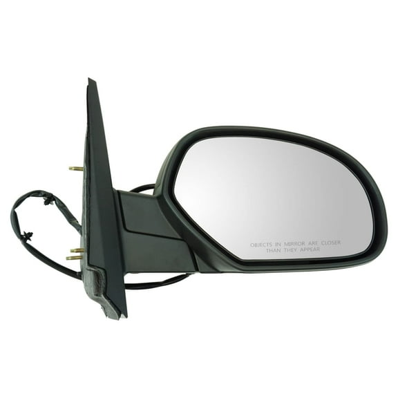 TRQ Textured Black Power Heated Side Mirror Passenger Right RH for Chevy Pickup MRA08155