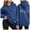 Navy, variant on CAIXIA Palm Puff Graphic Hoodies for Women Pullover Drawstring Loose Fit Cotton Tops for Women Trendy Work Funny Graphic Sweatshirts for Women with Pocket Winter Clothing Outfits