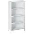 thumbnail image 3 of Kings Brand Furniture White Finish Wood 4-Shelf Bookcase, 3 of 4