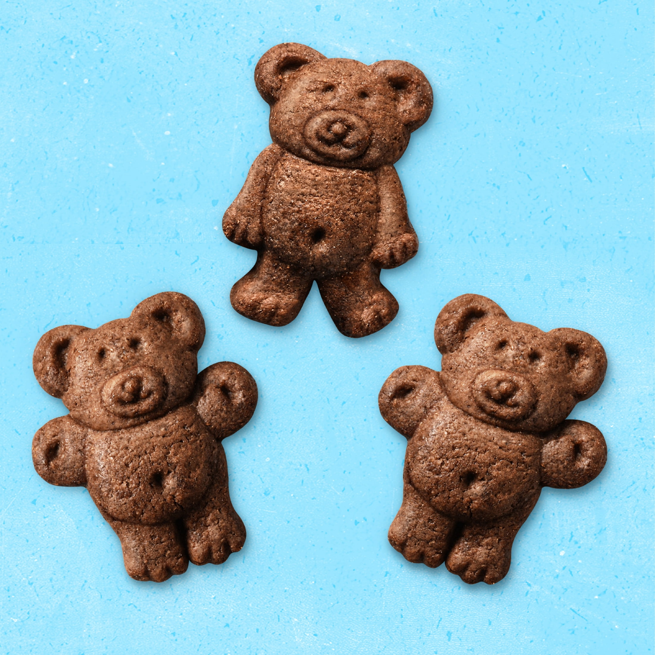 (3 pack) TEDDY GRAHAMS Chocolate Graham Snacks, Kids Snacks, 10 oz