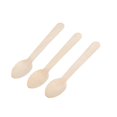 thumbnail image 1 of Cuchara de madera desechable, tenedor, vajilla, pastel grande, postre, cuchillo, tenedor, cuchara para helado ER, 1 of 4