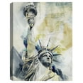 thumbnail image 4 of Fine Art Canvas Lady Liberty Light Statue by Studio Arts Canvas Art Print, 4 of 4
