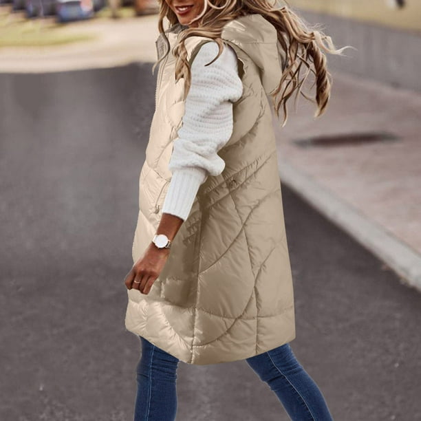 Khaki hot sale hooded coat
