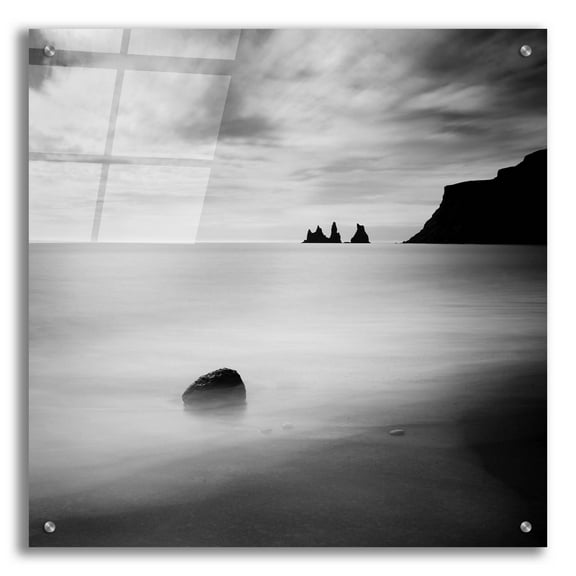 Epic Art 'Iceland Vik' by Nina Papiorek, Acrylic Glass Wall Art, 24"x24"