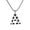 A, variant on Soccer 26 Letter Alphabet Pendant Necklace for Women Men Stainless Steel Initial First Name Jewelry C