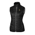 thumbnail image 2 of Women's Cutter & Buck Black Wichita State Shockers Vault Rainier PrimaLoft Eco Full-Zip Puffer Vest, 2 of 3