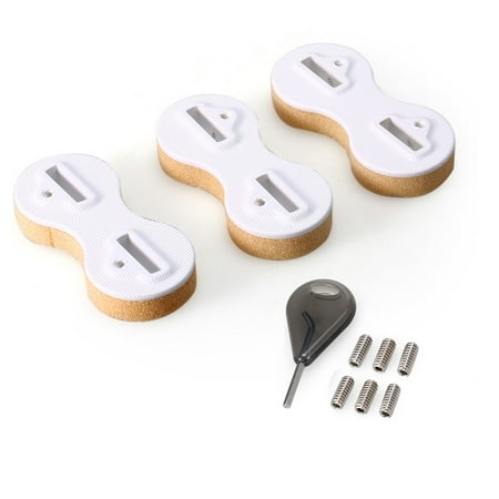 

Tomshine 3 PCS Fushion Fin Box Plug Extra Fin Key 9MM Fin Screws Set