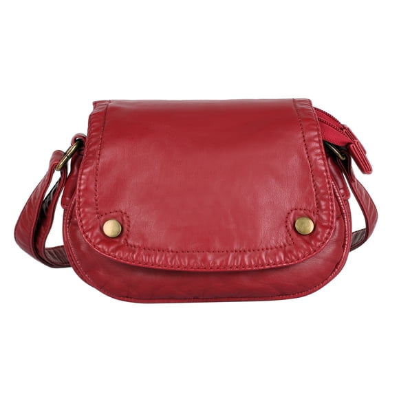 Karla Hanson Charlotte Sac Bandoulière Compact pour Femmes Prélavé