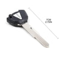 thumbnail image 4 of 2 llaves de hoja sin cortar para motocicleta Kawasaki ZX-6R, para llave de encendido de scooter, s202412246606, 4 of 5