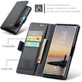 thumbnail image 3 of Flip Wallet Case for Samsung Galaxy S24 Ultra, with RFID Blocking Credit Card Slot Kickstand Magnetic Closure Protective Cover for Samsung Galaxy S24 Ultra 5G (2024) (Black), 3 of 18