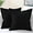 Black, variant on decorUhome Pack of 2 Corduroy Decorative Throw Pillow Covers 18x18 Inch with Splicing, Striped Broadside Throw Pillows for Couch Cushion Livingroom, Cream White