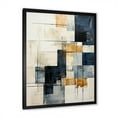 thumbnail image 3 of Designart "Abstract Shapes With Ivory Illusions I" Abstract Shapes Picture Framed Wall Art Living Room, 3 of 5