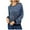 Blue, variant on successthop Womens Sweatshirts Sequins Crewneck Long Sleeve Sweater No Hood Pullover Tops Color Block Athleisure Blue S