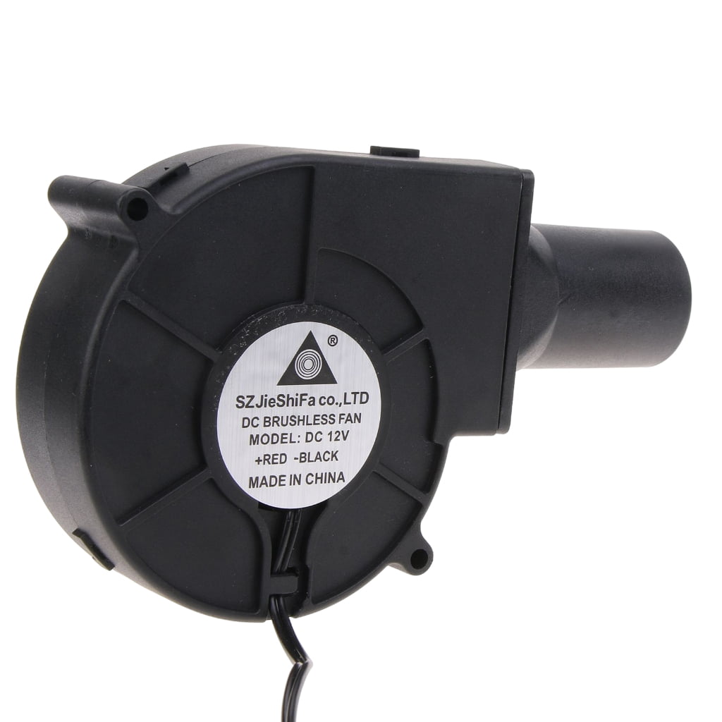 MOMOJIA 5V 2A Centrifugal Blower Fan BBQ Heating Stove USB Powered + Speed Control