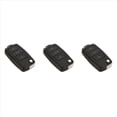 thumbnail image 2 of 3X 3 Button Replacement Keyless Entry Remote Car Flip Key Shell Fob Case for,3 x Key Shell Case, 2 of 4
