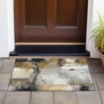 thumbnail image 3 of Dalyn Rugs Machine Washable Indoor/Outdoor Chantille ACN2127 Chocolate 1'8" x 2'6" Rug, 3 of 7