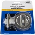 thumbnail image 2 of Johnson Hardware Satin Nickel Privacy Pocket Door Lock 152115P1, 2 of 4