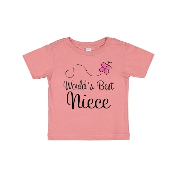 Inktastic Worlds Best Niece Girls Baby T-Shirt
