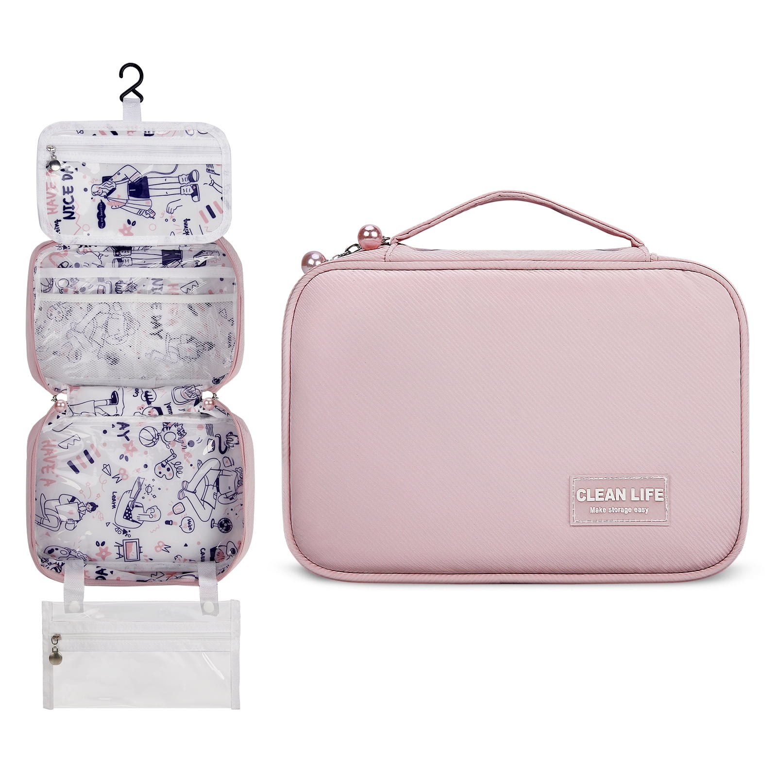 Toiletry Bag Hanging Travel Toiletry Bag for Man and Women Makeup Bag