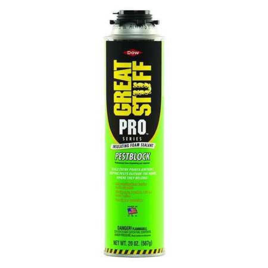 Spray Foam Sealant,Gray,20 oz,Pest Block