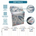 thumbnail image 6 of Coastal Turtle Table Runner - 70 Inch Long Summer Beach Nautical Ocean Coral Seahorse Cotton and Linen Blended Dress Scarves Farmhouse Table Runner for Kitchen Dining, Coffee Table, 13" x 70", 6 of 8