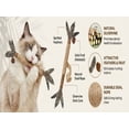 thumbnail image 3 of YTSKJ Cat Toys 7 Pack Silvervine Sticks Cat Feather Toy Kitten Chew Catnip Treat for Dental Care Teeth Cleaning Indoor Kitty Molar Snack Interactive Toy, 3 of 7