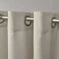thumbnail image 3 of Exclusive Home Loha Patio Grommet Top Single Curtain Panel, 108"x96", Natural, 3 of 7