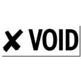 thumbnail image 5 of Slim Pre-Inked Void with X Stamp, Slim 1444, Ultra Slim Design, Impression Size 1/2" by 1-3/4", Up to 25,000 Impressions - Blue Ink, 5 of 10