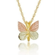 MT. RUSHMORE BLACK HILLS GOLD Mt.Rushmore Black Hills 10k Gold Butterfly Pendant