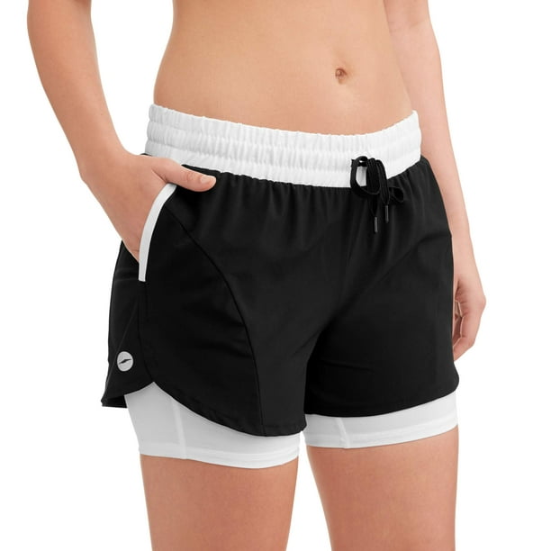 Avia Avia Women's Core Active 2fer Woven Running Short with Pockets